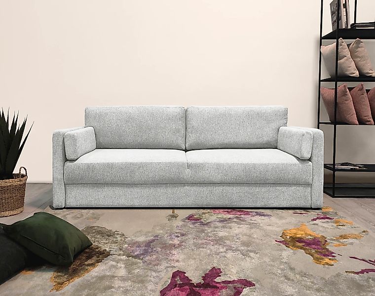 Home affaire Schlafsofa "Calrence", mit aufklappbarer Bettfunktion, zwei Ar günstig online kaufen