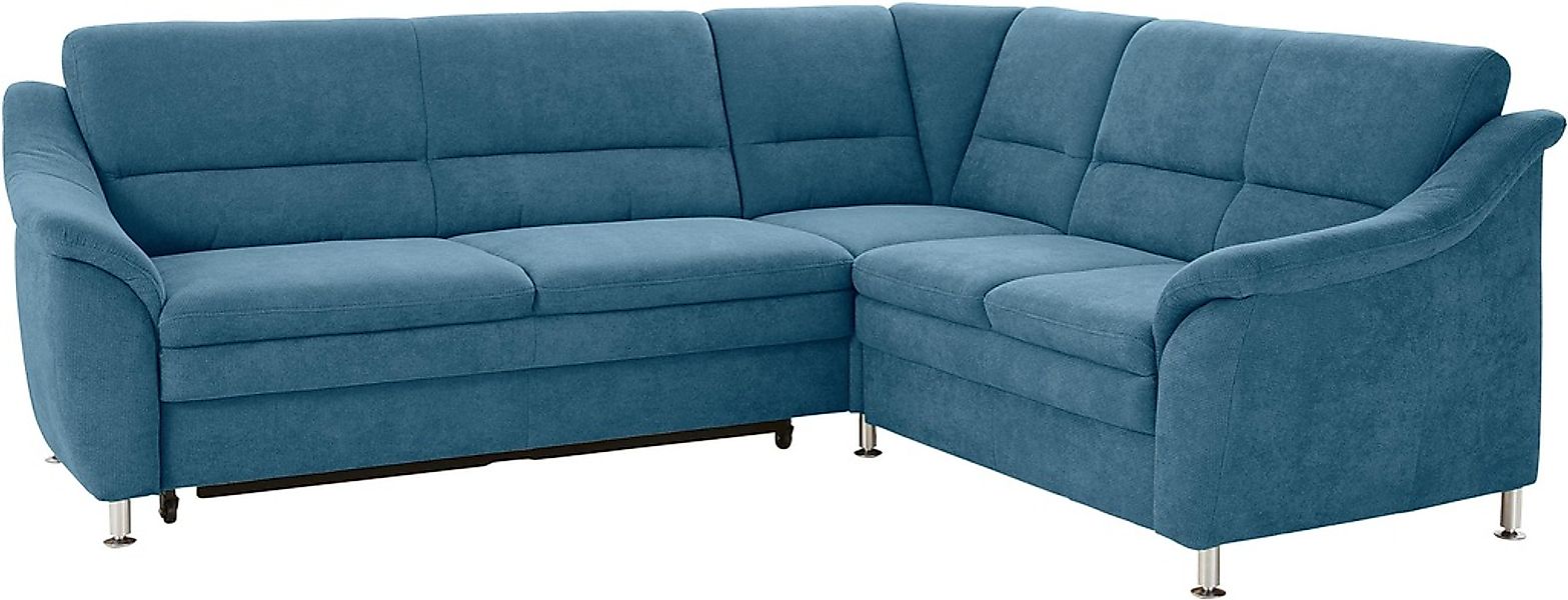 sit&more Ecksofa »Cardoso L-Form«, mit Federkern, wahlweise mit Bettfunktio günstig online kaufen