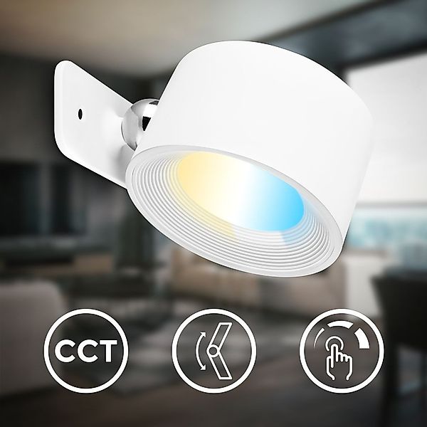 B.K.Licht Wandleuchte LED Akku Wandleuchte magnetisch günstig online kaufen