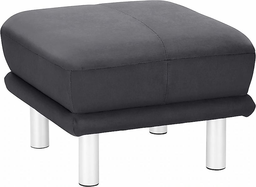 TRENDMANUFAKTUR Hocker "Cecilia II, modern und elegant, B/T 66/66cm" günstig online kaufen