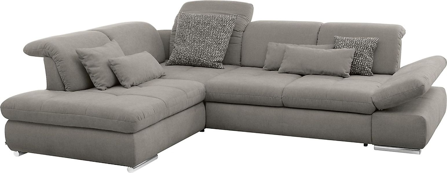 set one by Musterring Ecksofa »SO 4100 mit komfortablen Federkern und Kopft günstig online kaufen