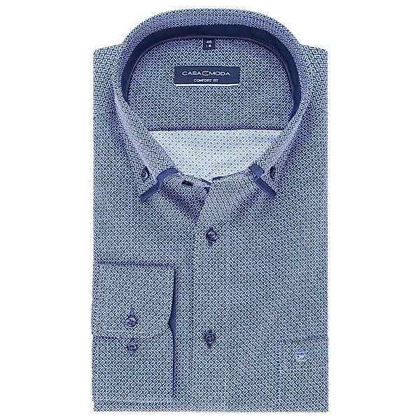 CASA MODA Bügelfreies Businesshemd, langarm Farbe blau Größe: 56 günstig online kaufen