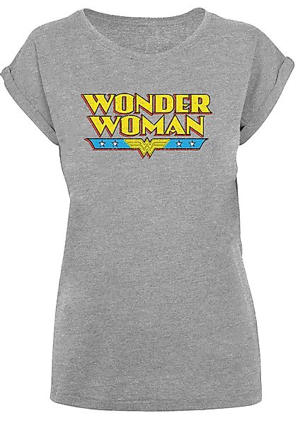 F4NT4STIC T-Shirt "DC Comics Superhelden Wonder Woman Crackle Logo", Print günstig online kaufen