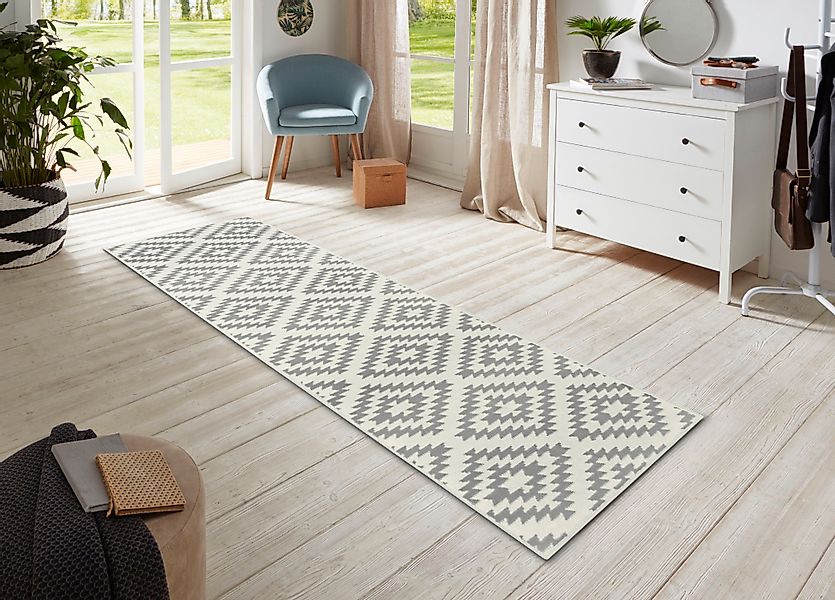 HANSE Home Läufer »Nordic«, rechteckig, 9 mm Höhe, Kurzflor, Raute, Teppich günstig online kaufen