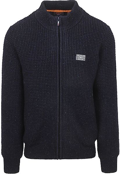 NZA Strickjacke Wool Mix Dominick Navy - Größe M günstig online kaufen