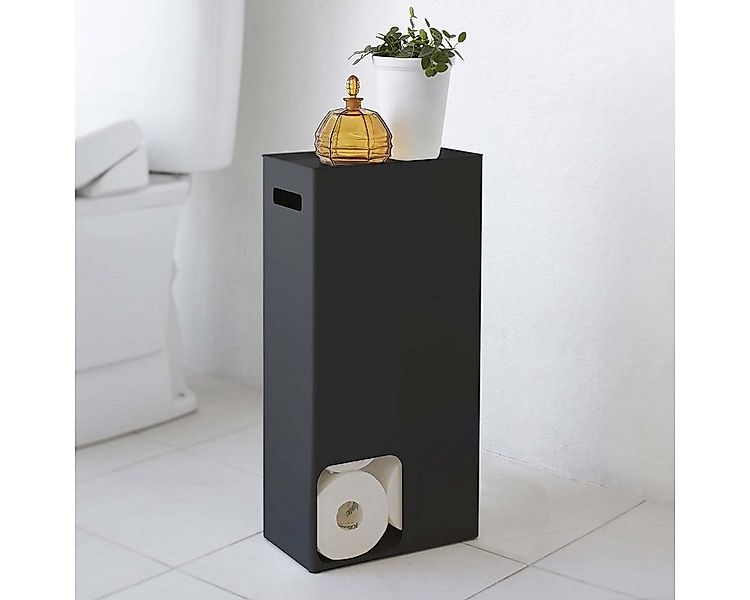 Yamazaki Toiletten-Ersatzrollenhalter Tower Toilettenpapier Aufbewahrung WC günstig online kaufen