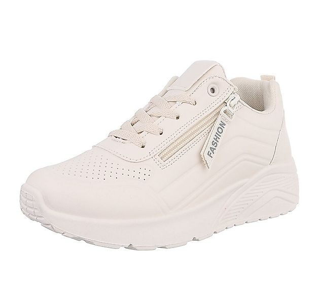 Ital-Design Damen Low-Top Freizeit Sneaker (88843402) Keilabsatz/Wedge Snea günstig online kaufen