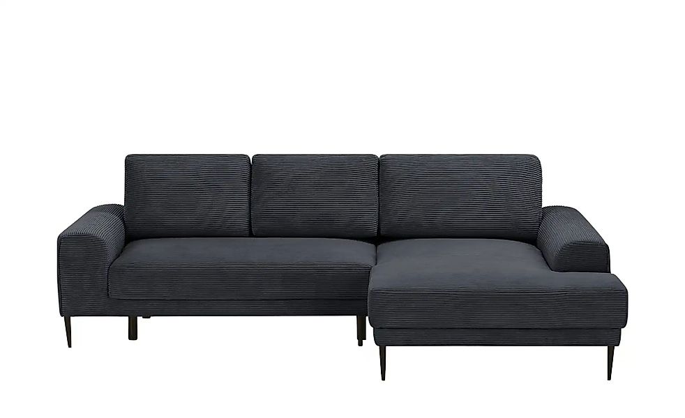 switch Ecksofa aus Cord Capitol ¦ schwarz ¦ Maße (cm): B: 276 H: 89 T: 175. günstig online kaufen