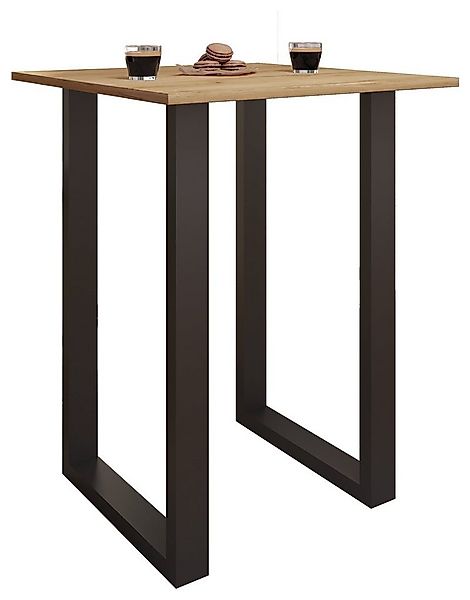 VCM Bartisch Holz Bartisch Stehtisch Tisch Tresen Xona 80x50 günstig online kaufen