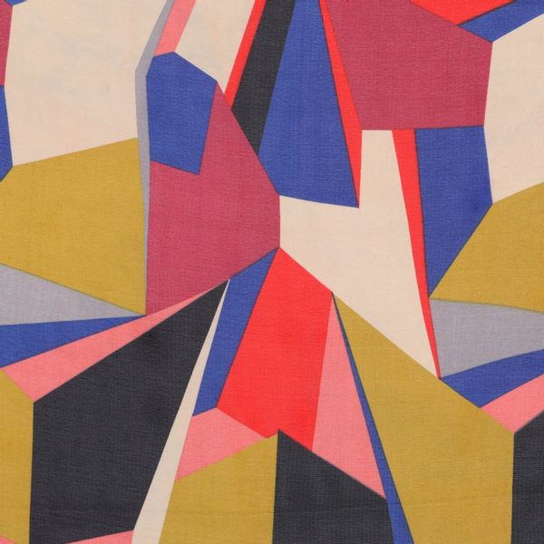 halsüberkopf Accessoires Modeschal Chiffon Geometric, Druckschal günstig online kaufen