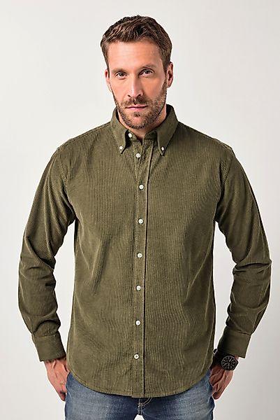 JP1880 Businesshemd JP1880 Cordhemd Langarm Buttondown-Kragen günstig online kaufen