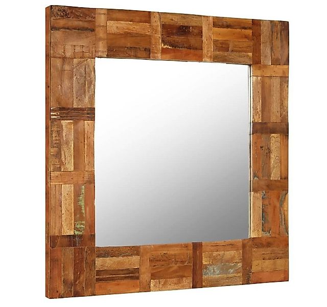 furnicato Wandspiegel Altholz Massiv 60x60 cm (1-St) günstig online kaufen