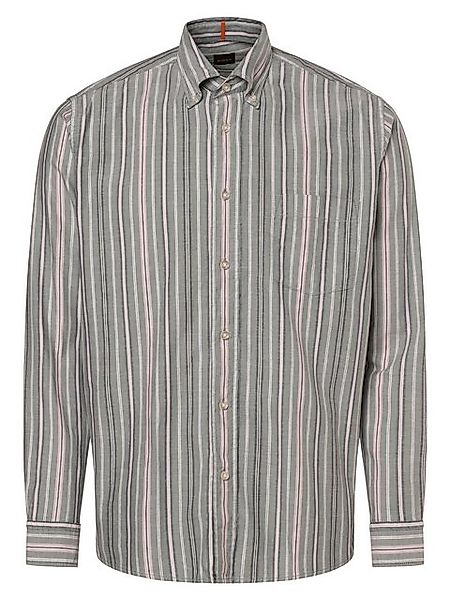 BOSS ORANGE Langarmhemd Lambey_1_M mit Button-down-Kragen günstig online kaufen