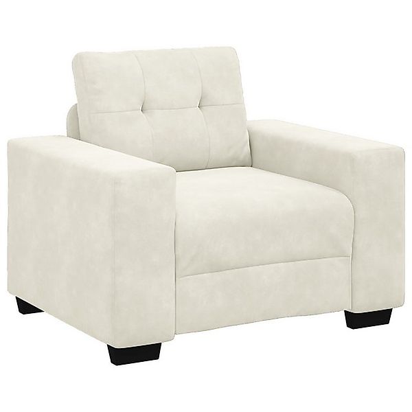 vidaXL Sofa Sofa Set Set von 3 Creme, 3 Teile günstig online kaufen