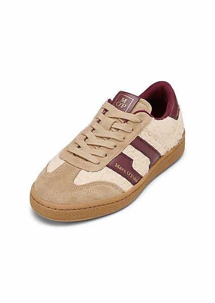 Marc OPolo Sneaker "aus Leder und Teddyfell" günstig online kaufen