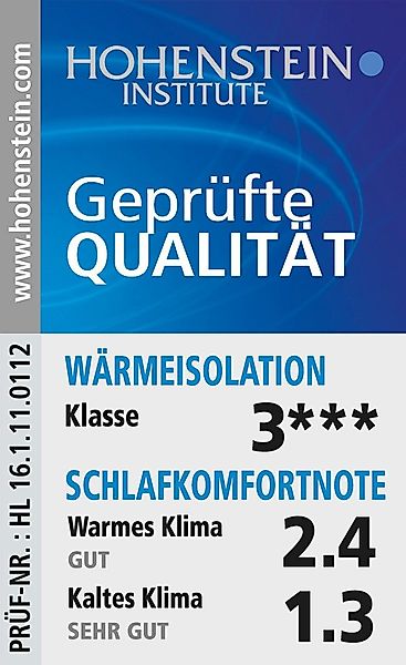 Beco Microfaserbettdecke »BeCo Medibett MF50 Made in Green 135x200 cm und w günstig online kaufen