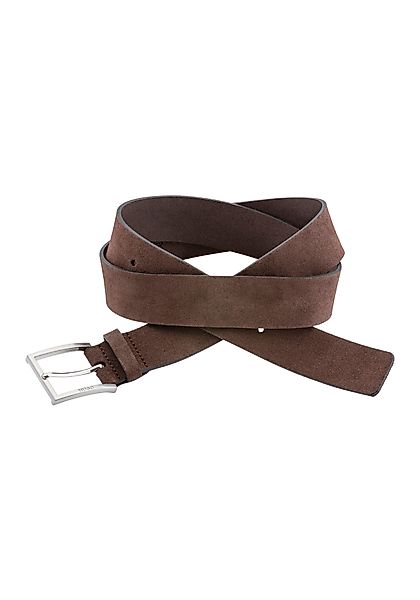 HUGO Ledergürtel Mirto_Sz35 aus Veloursleder mit günstig online kaufen
