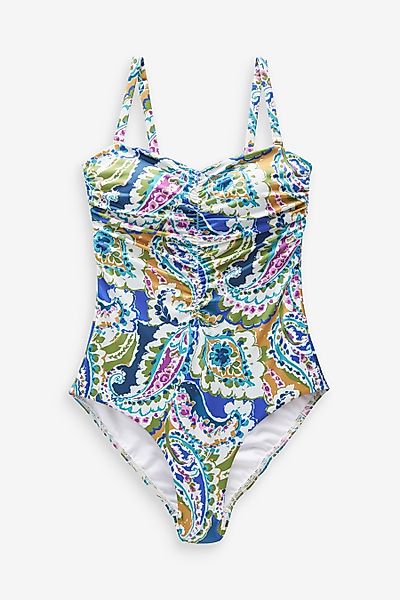 Next Badeanzug Shaping-Bandeau-Badeanzug mit Rüschen (1-St) günstig online kaufen