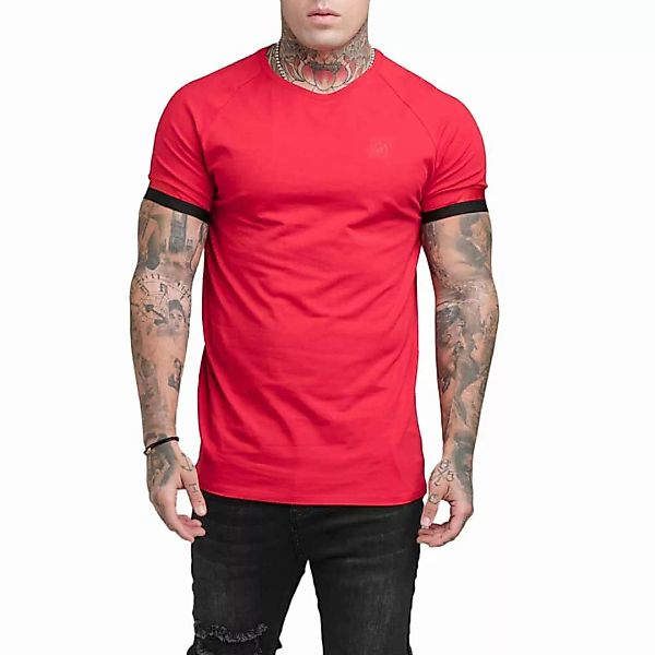 Siksilk Dual Cuff Tech Kurzärmeliges T-shirt S Red günstig online kaufen
