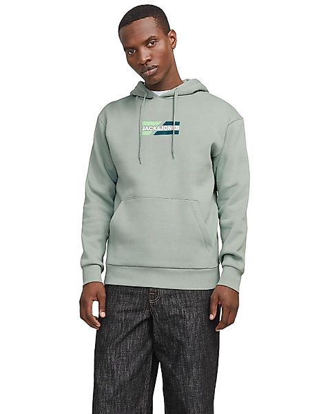 Jack & Jones Herren Hoodie Kapuzenpullover JJECORP GRAPHIC - Regular Fit günstig online kaufen