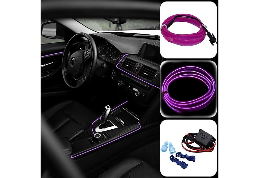 RECAMBO LED-Stripe-Profil Innenraumbeleuchtung Auto, Ambiente Beleuchtung, günstig online kaufen