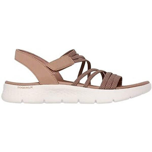 Skechers  Sandalen Sandaletten GO WALK FLEX SANDAL - 141473 TAN günstig online kaufen