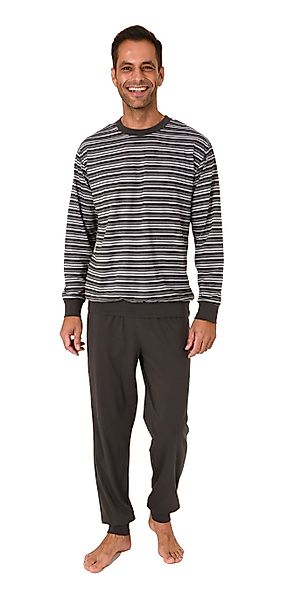 Normann Pyjama Normann Herren Schlafanzug langarm günstig online kaufen