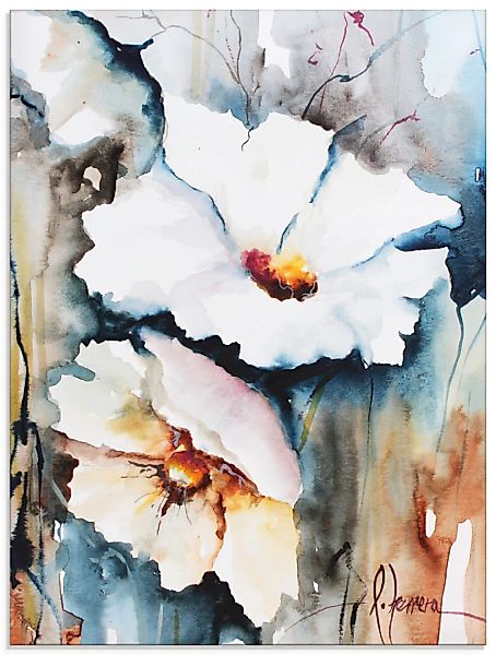 Artland Glasbild "Aquasblüten II", Blumen, (1 St.), in verschiedenen Größen günstig online kaufen