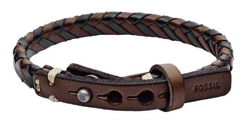 Fossil Lederarmband Leather Bracelet, aus echtem günstig online kaufen