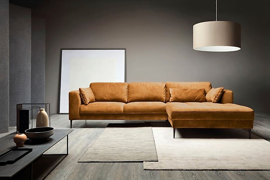 TRENDMANUFAKTUR Ecksofa »Luzi, wahlweise mit Schlaffunktion & Bettkasten. O günstig online kaufen