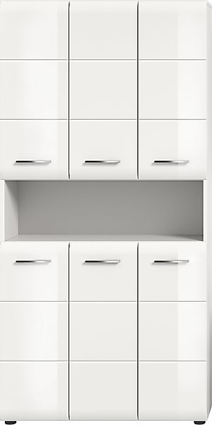 INOSIGN Stauraumschrank (1-St) Florenz, Mehrzweckschrank, Weiß günstig online kaufen