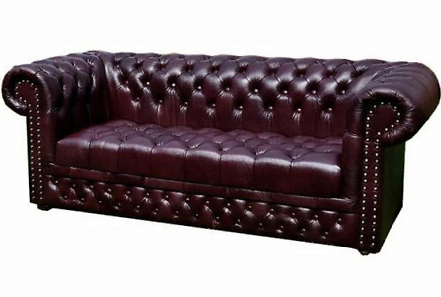 JVmoebel 3-Sitzer Chesterfield 3 Sitzer mit Bettfunktion Sofa Couch Polster günstig online kaufen