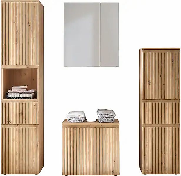 BASIC by Balculina Badmöbel-Set »Austin« 4 Stk. tlg. günstig online kaufen