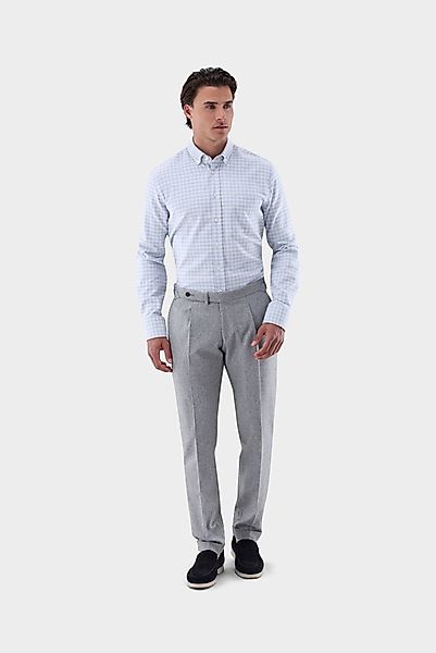 Flanellhemd kariert Tailor Fit günstig online kaufen