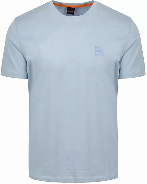 BOSS T-shirt Tales Hellblau - Größe L günstig online kaufen