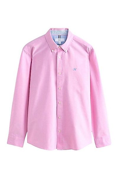 Next Langarmhemd Slim Fit Langärmeliges Oxfordhemd günstig online kaufen