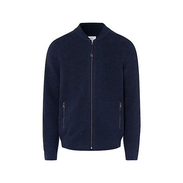 Brax Strickjacke Cardigan für Herren in unifarben (1-tlg) günstig online kaufen