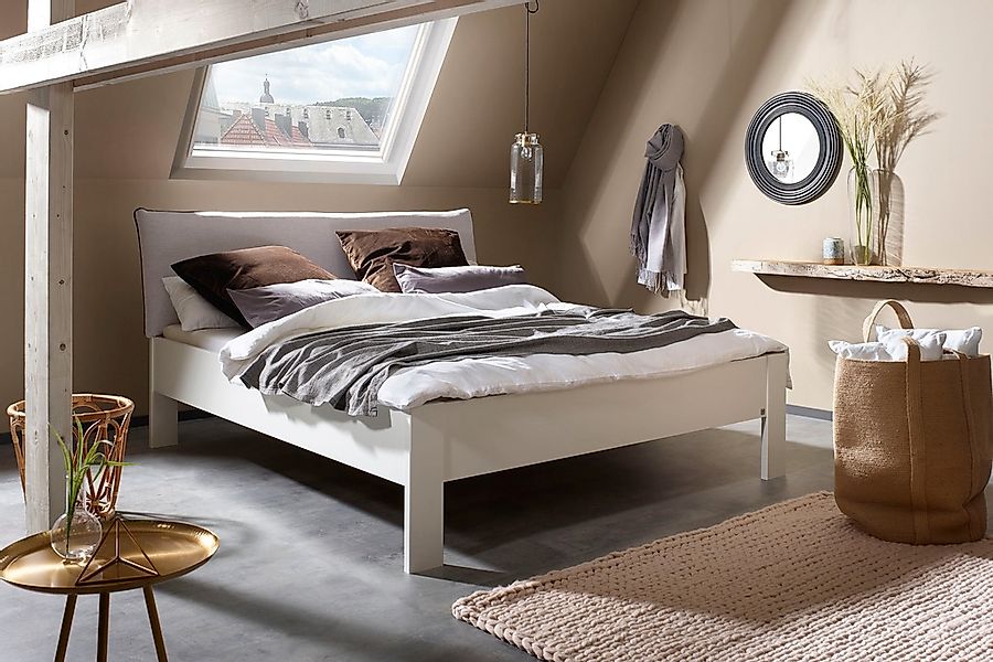 rauch Futonbett »Aditio«, Kopfteil Webstoff mit abgesetztem Keder günstig online kaufen
