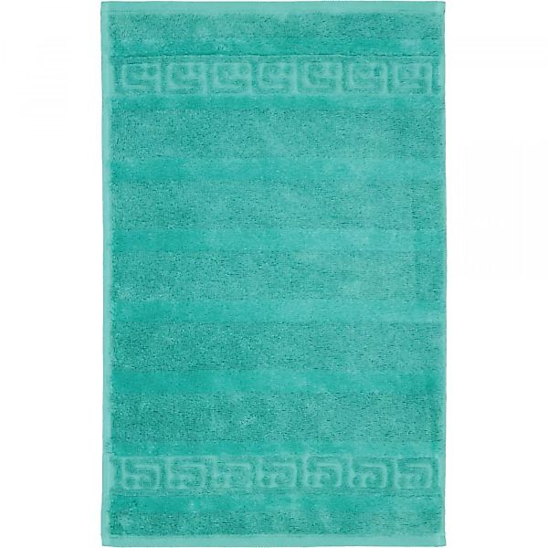 Cawö Handtücher Noblesse Uni 1001 - Farbe: smaragd - 421 - Gästetuch 30x50 günstig online kaufen