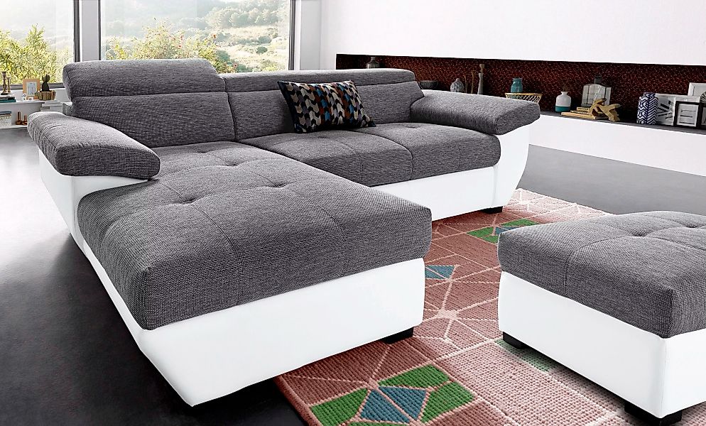COTTA Polstergarnitur "Speedway L-Form", (Set), Set bestehend aus: Ecksofa günstig online kaufen