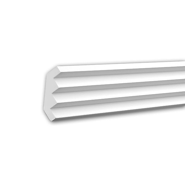 PROFHOME 150140 Eckleiste aus Polyurethan Deckenleiste Stuckleiste 2 m 200 günstig online kaufen