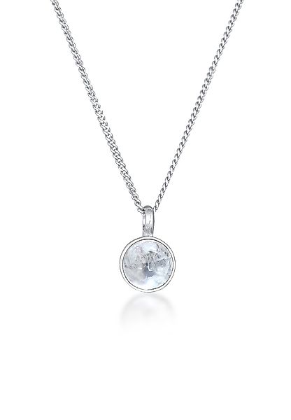 Elli Premium Kette mit Anhänger Mondstein günstig online kaufen