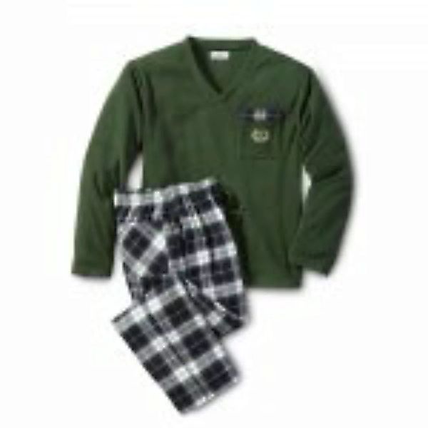 Thermo Schlafanzug, grün günstig online kaufen
