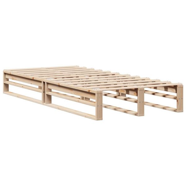 vidaXL Bett Massivholzbett ohne Matratze 90x190 günstig online kaufen