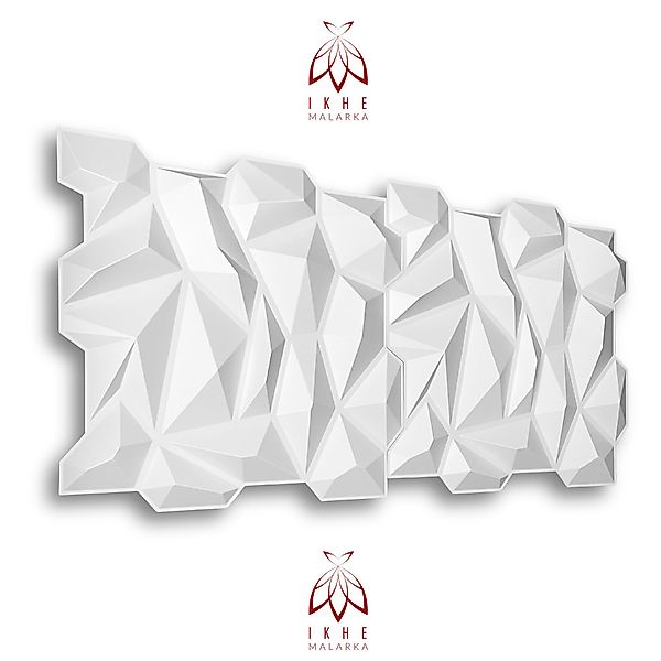 IKHEMalarka 3D Wandpaneel aus Kunststoff Wand günstig online kaufen