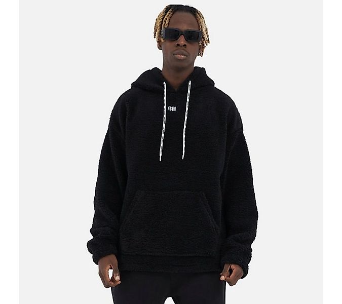 COFI Casuals Hoodie Teddy Basic Hoodie Teddyfell Sweater Pullover Oversize günstig online kaufen