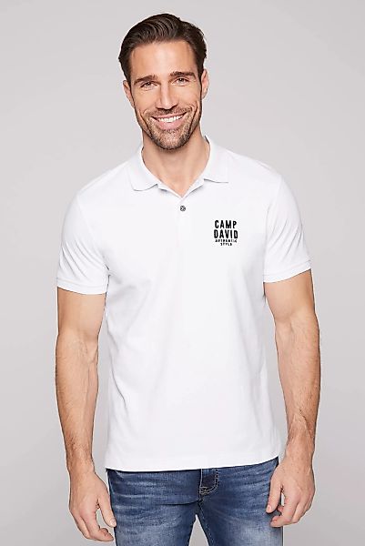 CAMP DAVID Poloshirt, mit Elasthan-Anteil günstig online kaufen