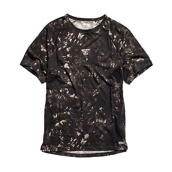 Superdry Train Loose Kurzarm T-shirt 2XL Grey Tie Dye günstig online kaufen
