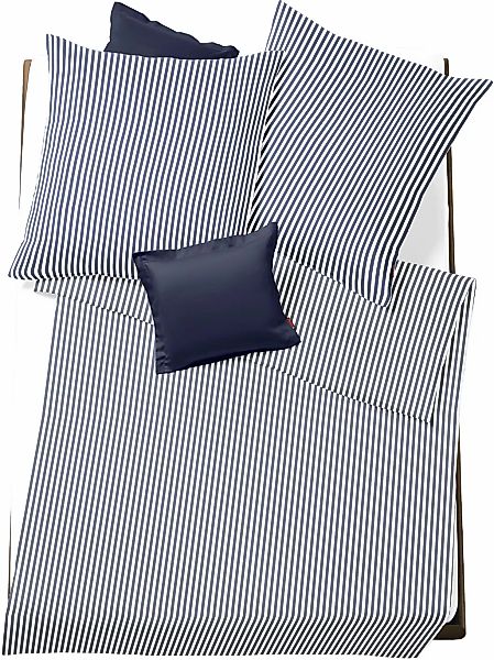 fleuresse Bettwäsche "Rio" 2 Stk. tlg. Feine buntgewebte Seersucker-Bettwäs günstig online kaufen
