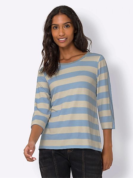 heine 3/4-Arm-Shirt "Druck-Shirt", 1 Stk. günstig online kaufen